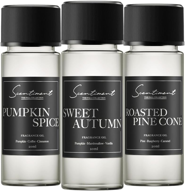 Fall Diffuser Oil Discovery Kit - 3 Luxury Fall Scents