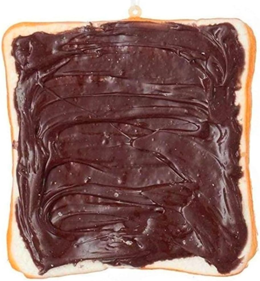 The Bridge Collection 45 Hazelnut Spread Toast Ornament