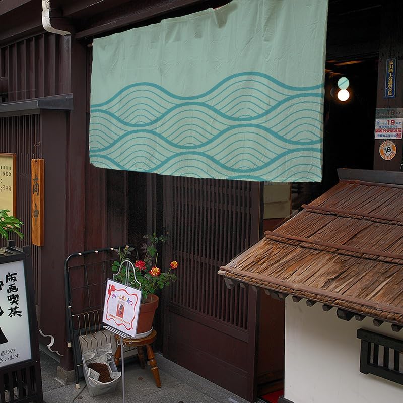 Konsilsa Shops Doorway Short Noren Curtains 1