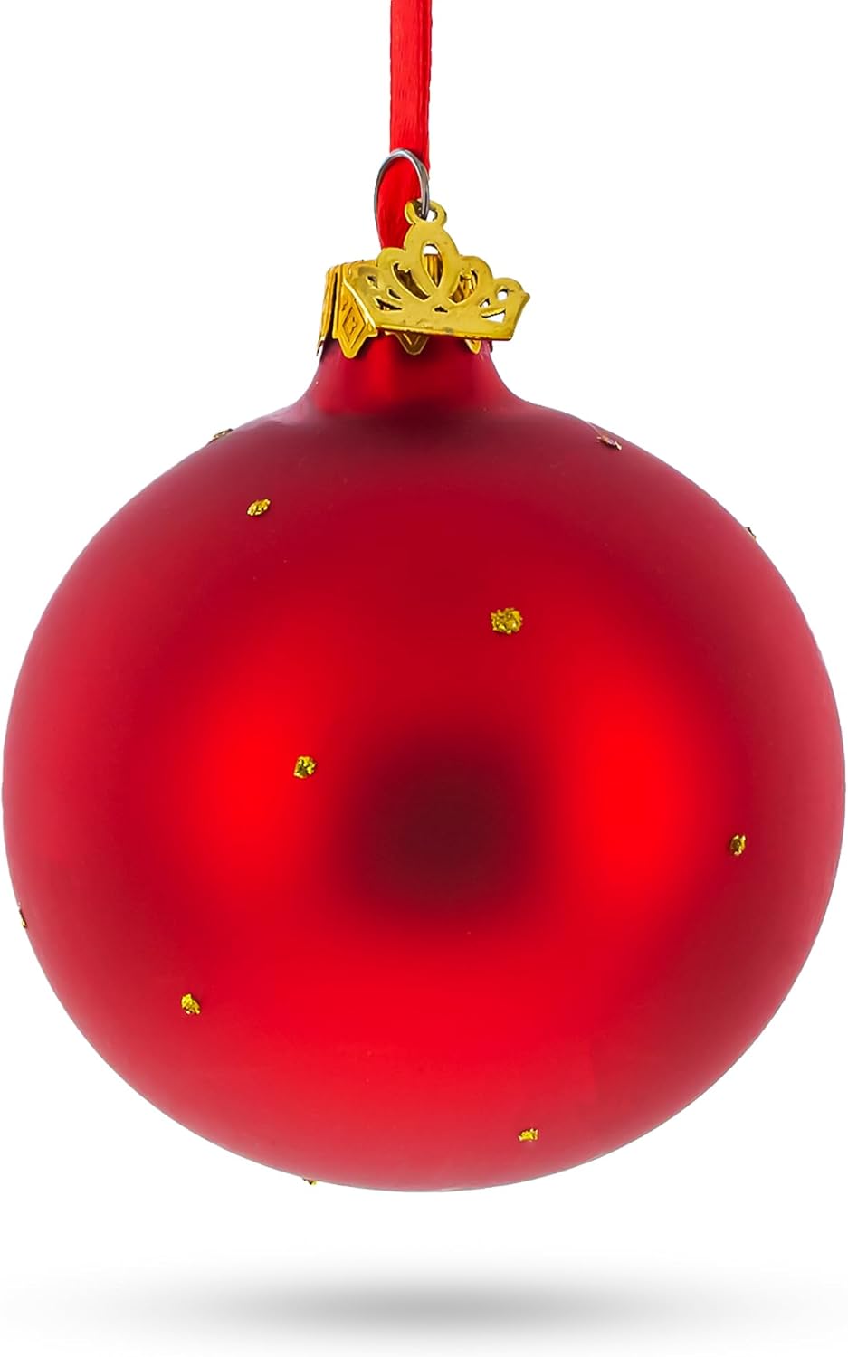 Coffee Lover Glass Ball Christmas Ornament 325 Inches