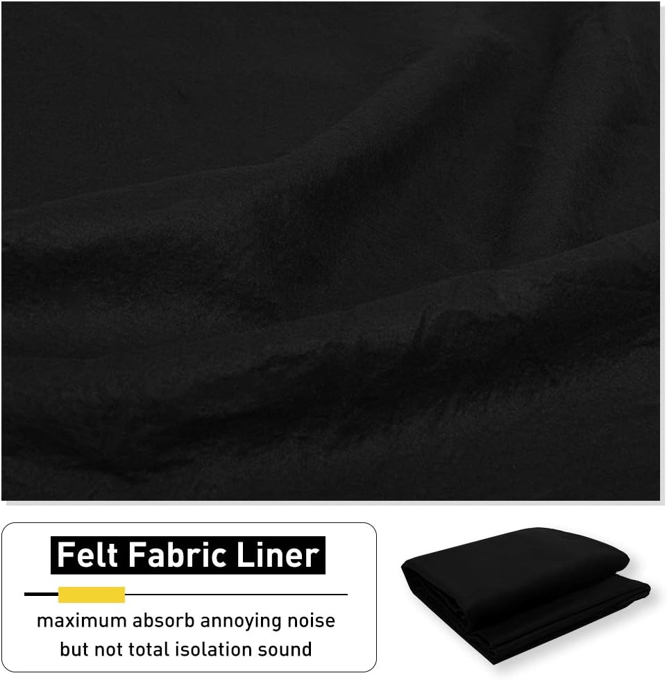 NICETOWN Noise Dampening Curtains for Large Window and Wall Divider