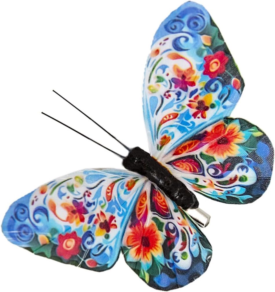 Cartanfill Decorative 3D Butterfly Clips 12 Pack