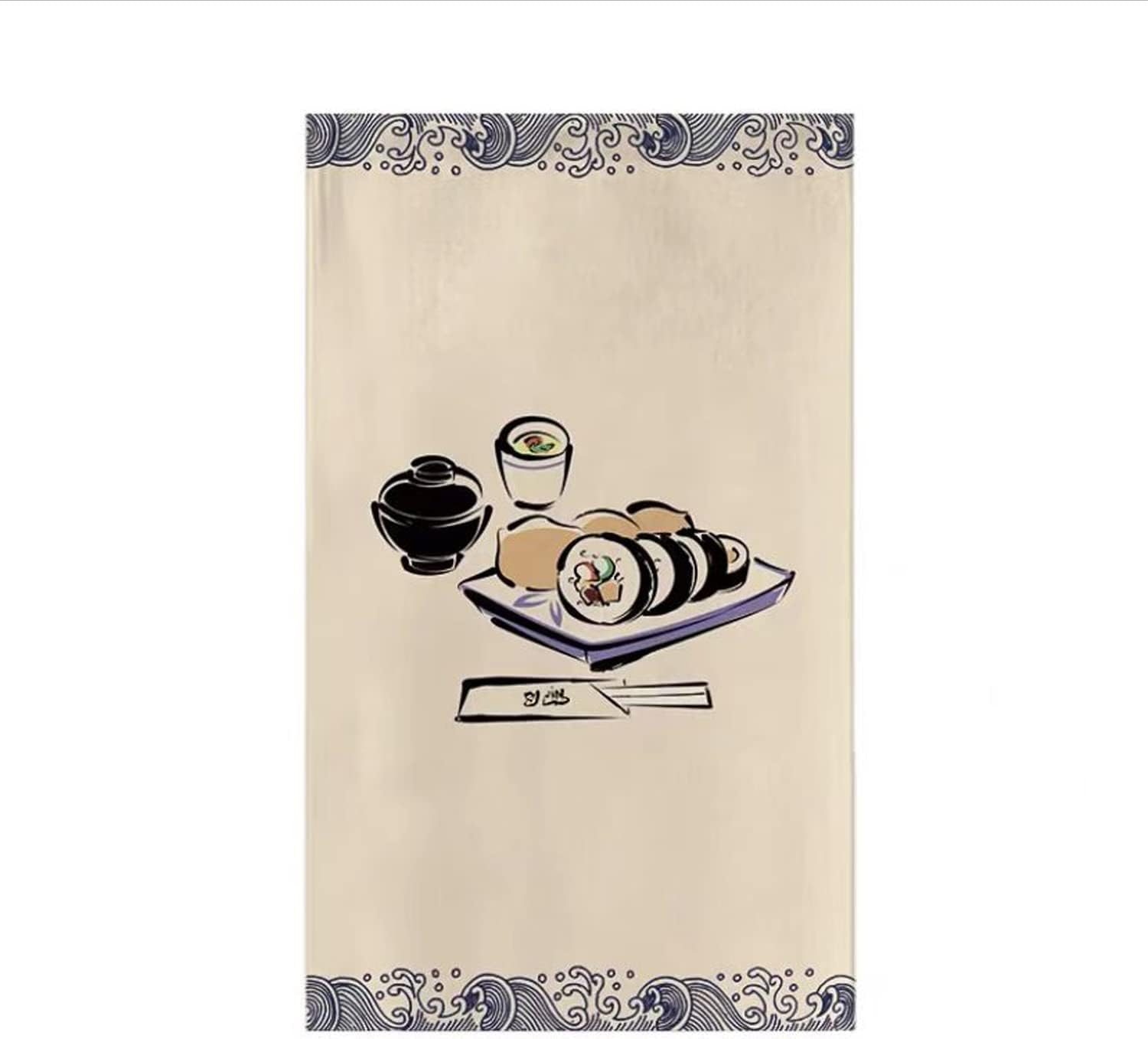 Japanese Style Restaurant Curtain for Sushi Bar and Izakaya