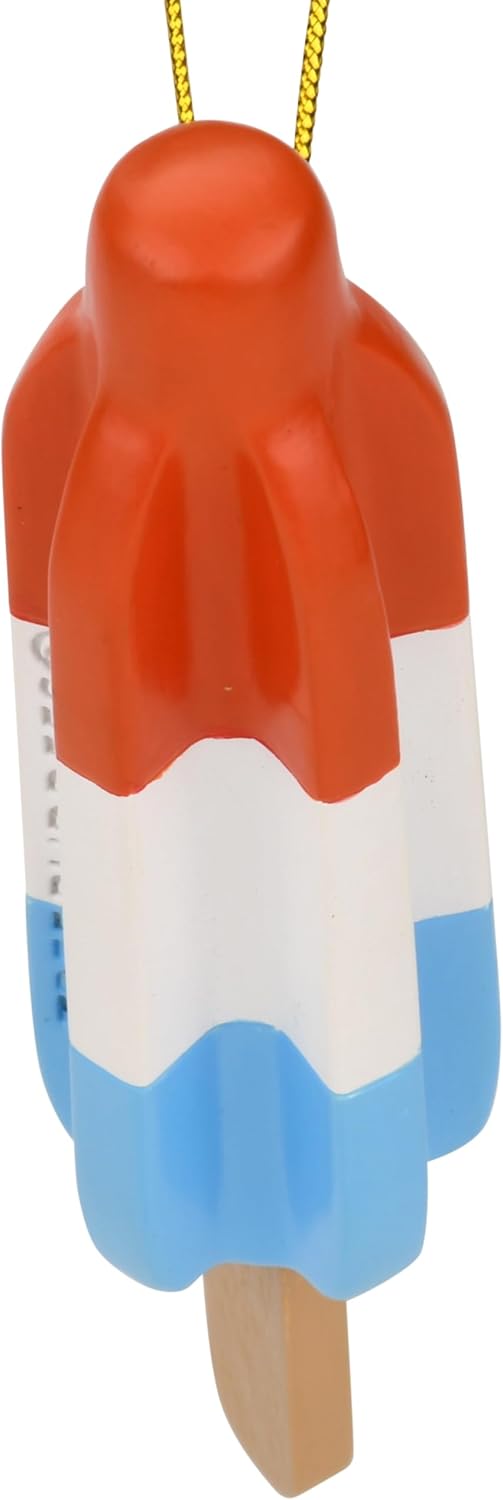 Tree Buddees Retro Patriotic Popsicle Christmas Ornament