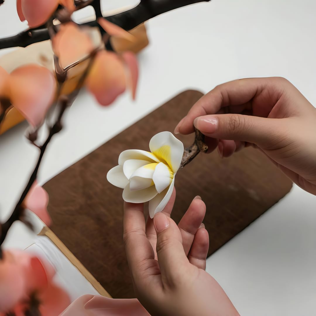 Magnolia Incense Holder Handmade Ceramic Stand