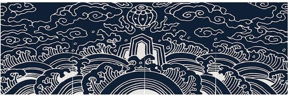 Japanese Sushi Bar Noren Curtain Panel