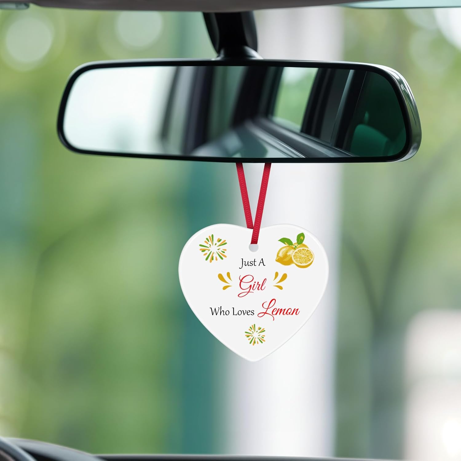 Lemon Lover Ceramic Ornament Keepsake Sign