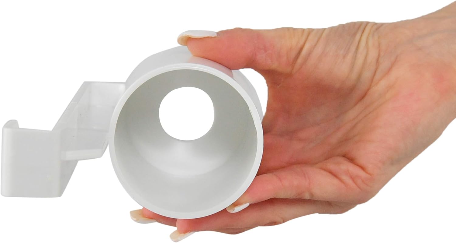 Home-X White Air Freshener Spray Bottle Holder for Toilet