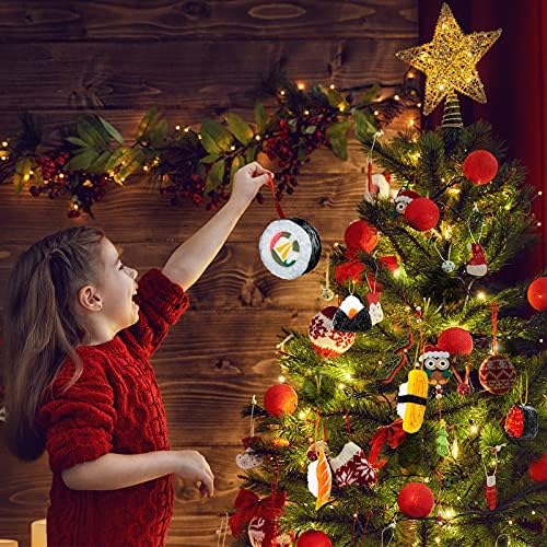 5 Piece Sushi Roll Christmas Ornament Set