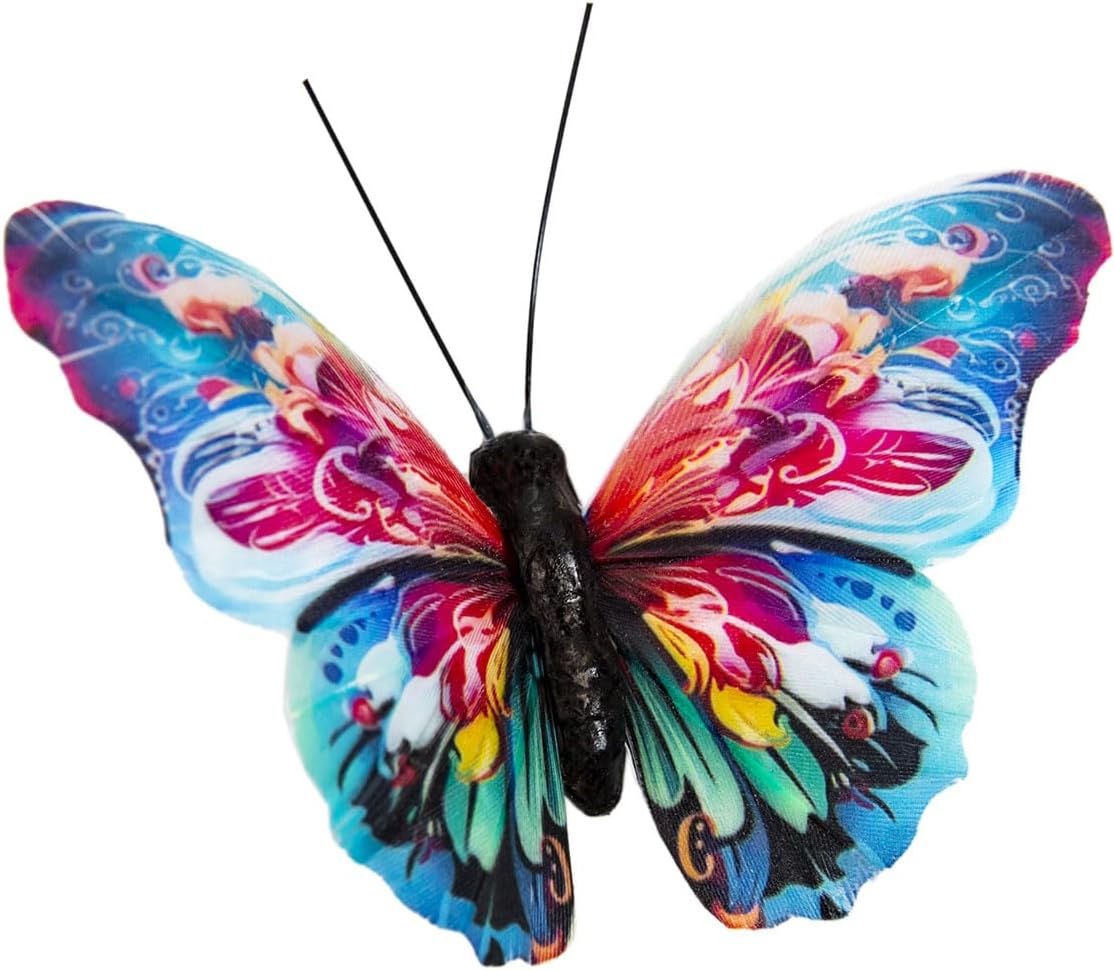 Cartanfill Decorative 3D Butterfly Clips 12 Pack