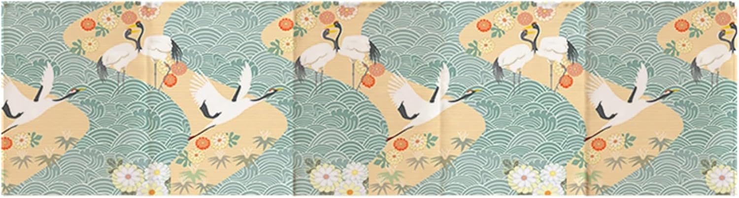 Konsilsa Noren Doorway Curtain Panel Set
