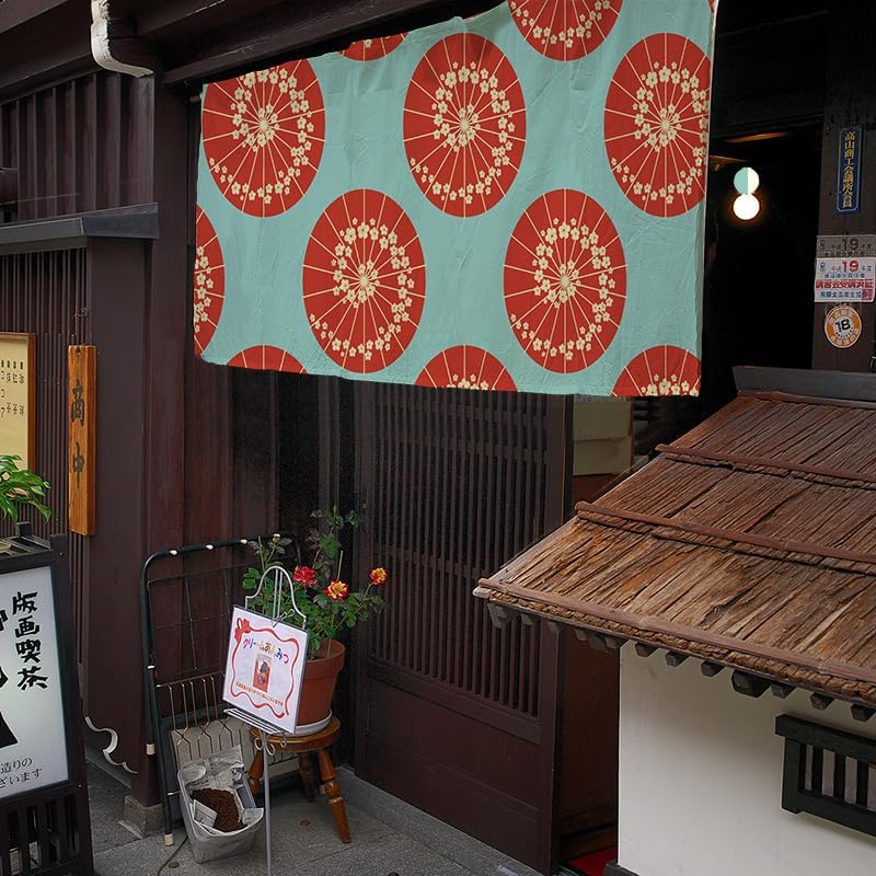 Konsilsa Shops Doorway Short Noren Curtains