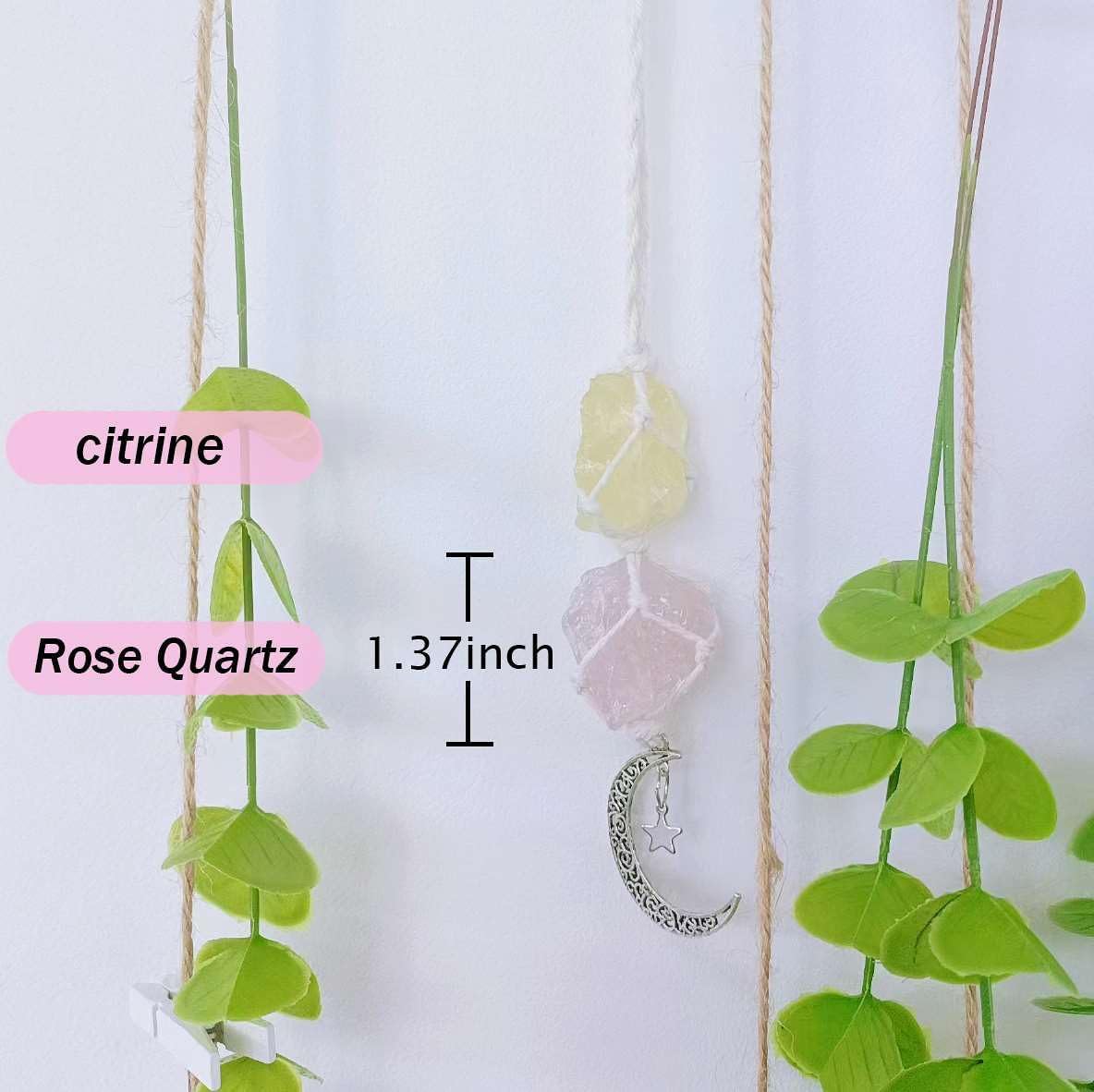 LAIDANLA Car Charm Crystal Hanging Decorations