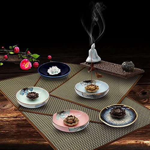 TRENDBOX Incense Holder with Lotus Design