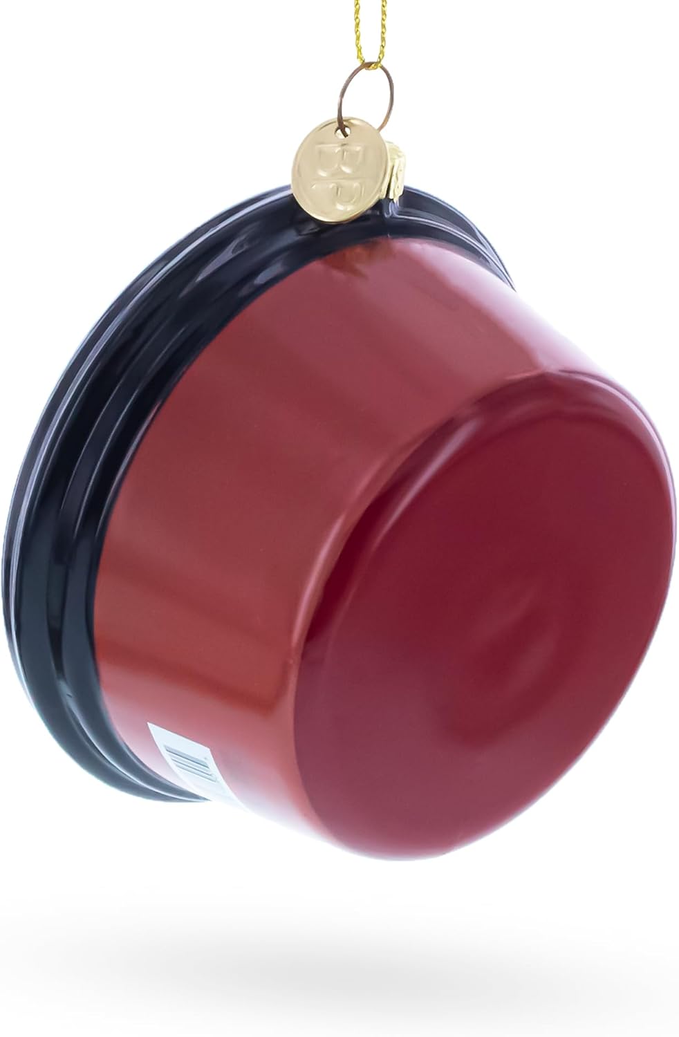 BestPysanky Hummus Blown Glass Christmas Ornament