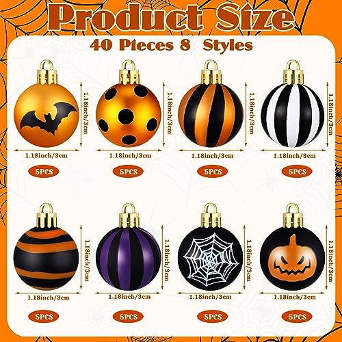 Libima 40 Pcs Halloween Hanging Decorations