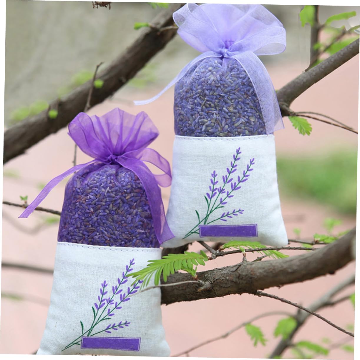 Angoily 15pcs Lavender Scented Potpourri Pouches