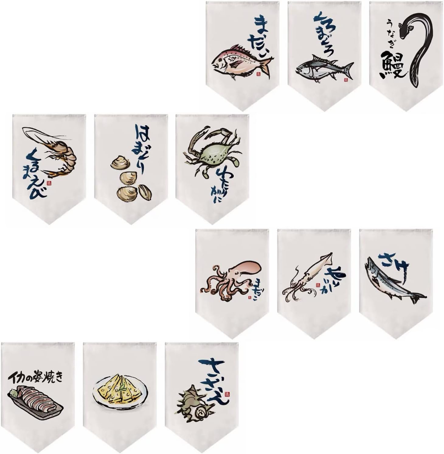 Japanese Style Restaurant Curtain for Sushi Bar Izakaya 1