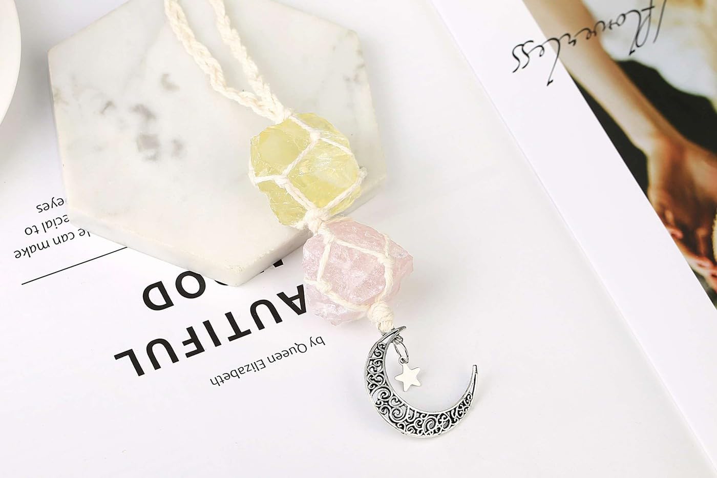 LAIDANLA Car Charm Crystal Hanging Decorations