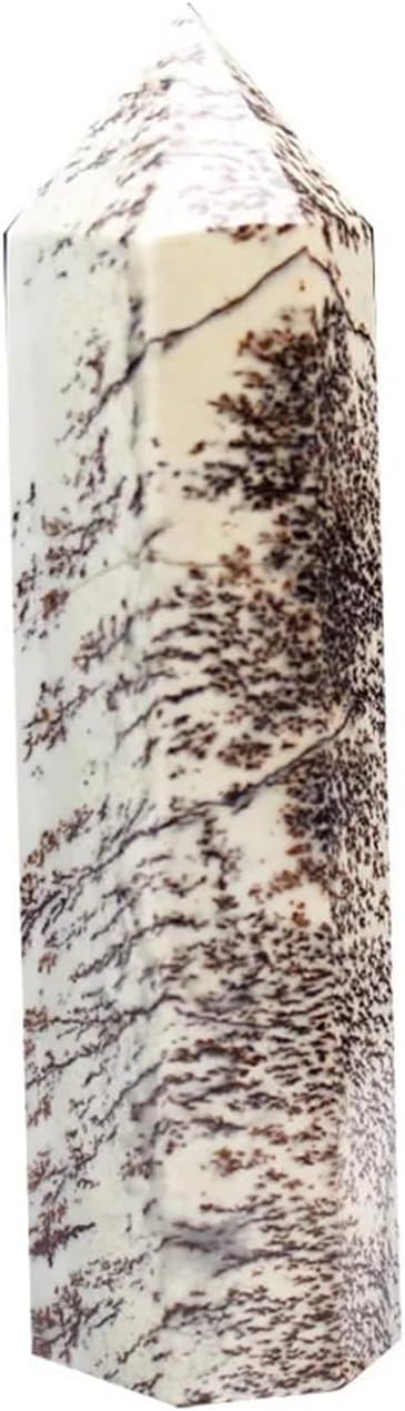 AtkitS Natural Crystal Column Energy Wand