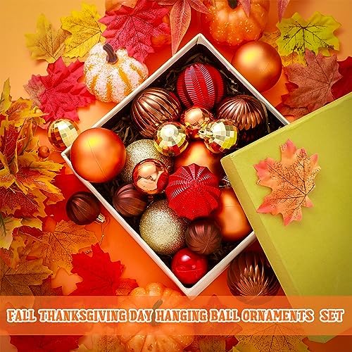 Libima Fall Decor Hanging Ornaments Set 48 Pieces