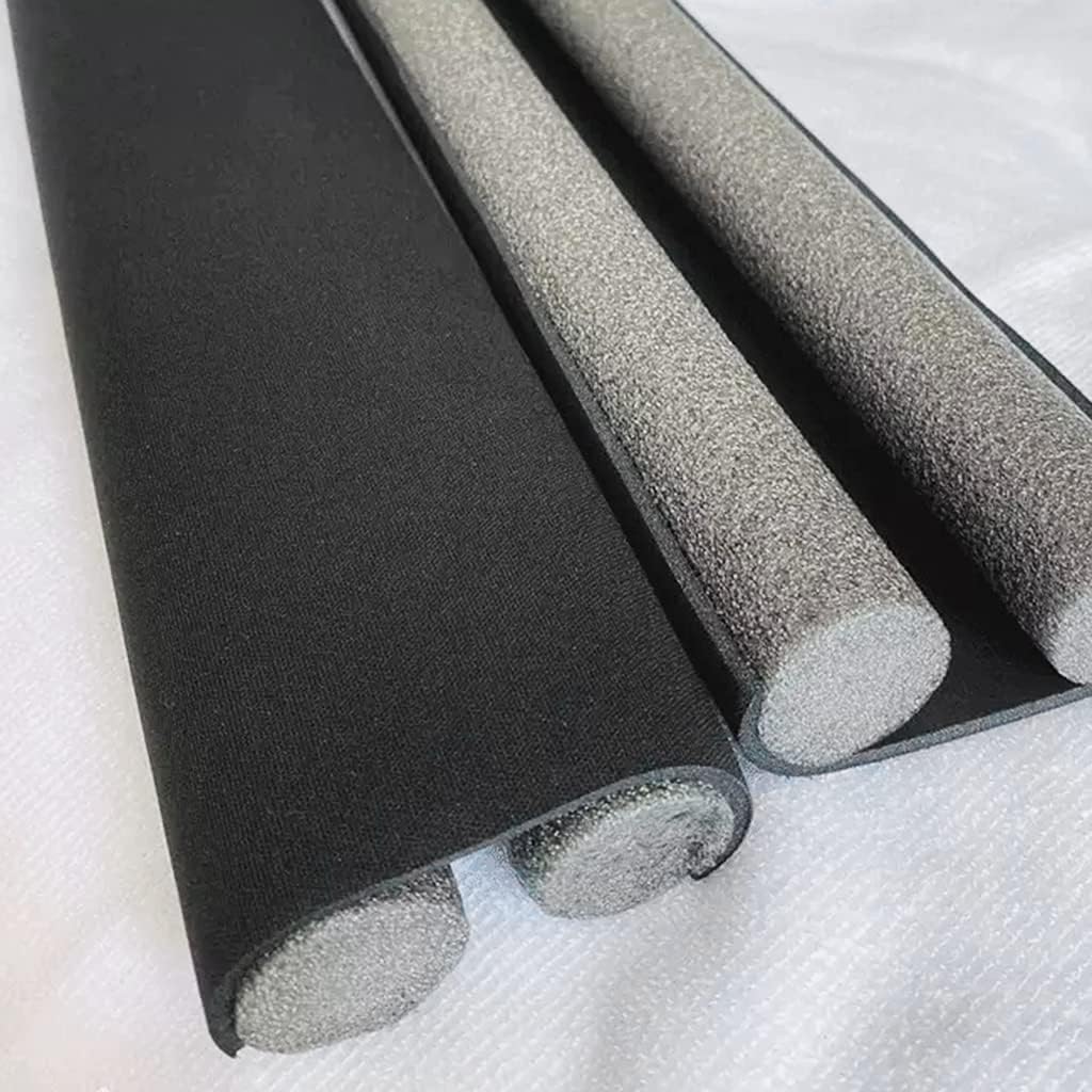 93cm Flexible Door Bottom Sealing Guard Black