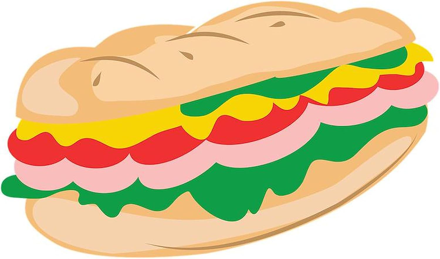 CafePress Sub Sandwich Ornament Scroll 4x275