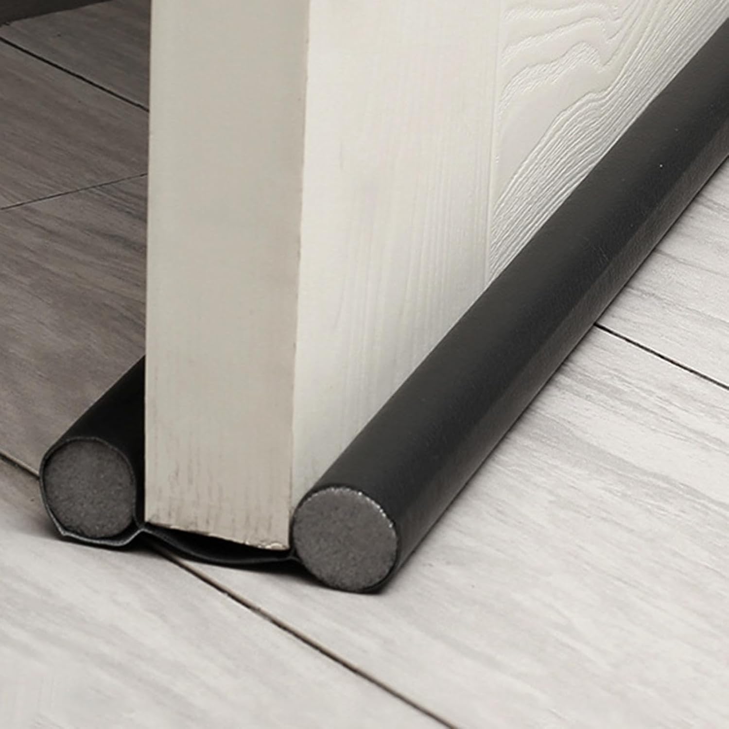 Adjustable Door Draft Stopper with Double Sided Protection
