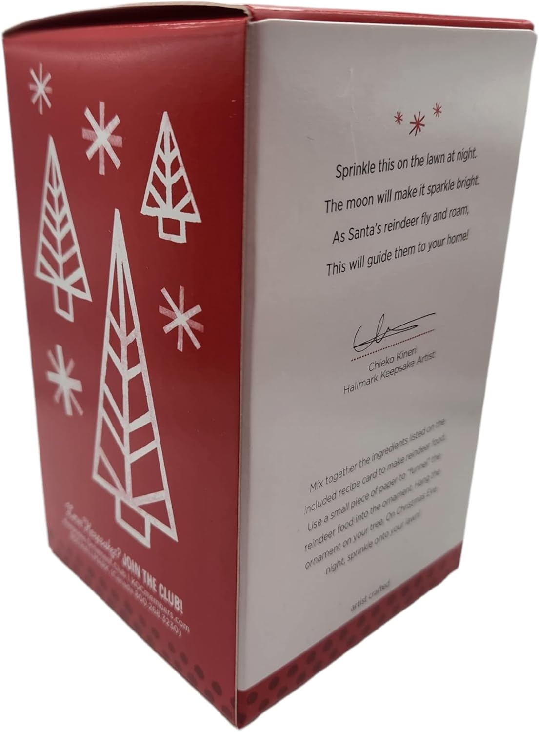 Hallmark Keepsake Reindeer Food Ornament 2013
