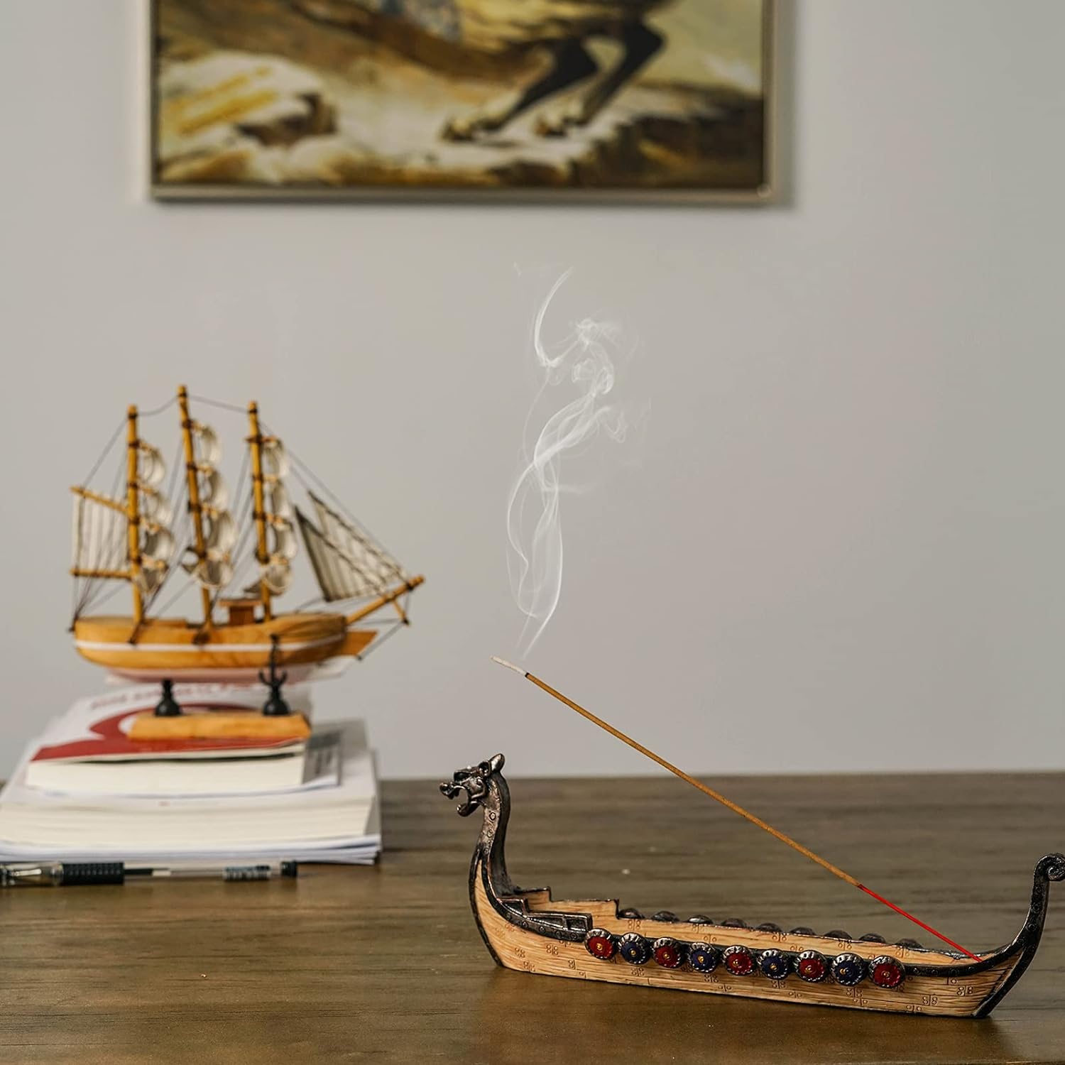 Retro Dragon Incense Stick Holder for Home Decor