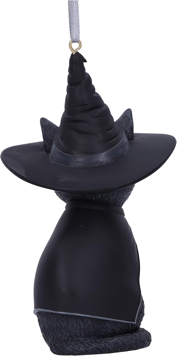 Nemesis Now Witch Cat Hanging Ornament 115cm Black Resin