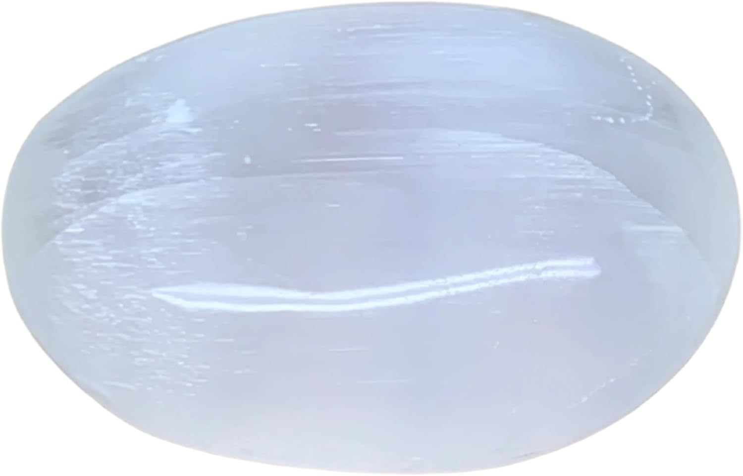 WatanGems 93g Natural Selenite Palm Stone Crystal