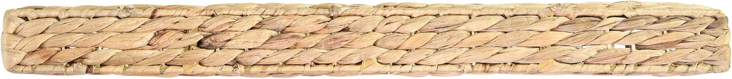 Creative Co Op Handwoven Water Hyacinth Floating Shelf