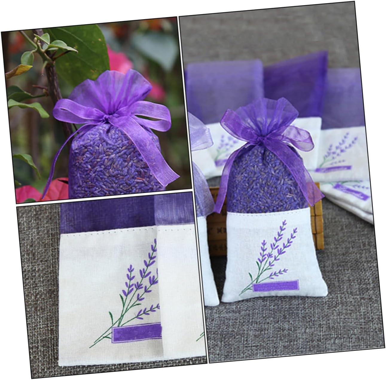 Angoily 15pcs Lavender Scented Potpourri Pouches