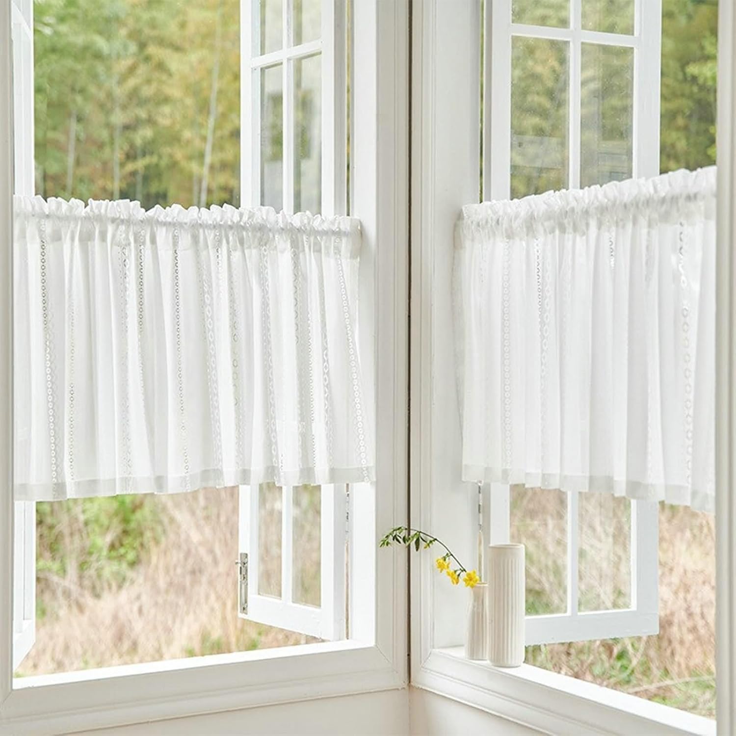 Aotiwe Living Room Blackout Curtains 118x20 Inch Panel