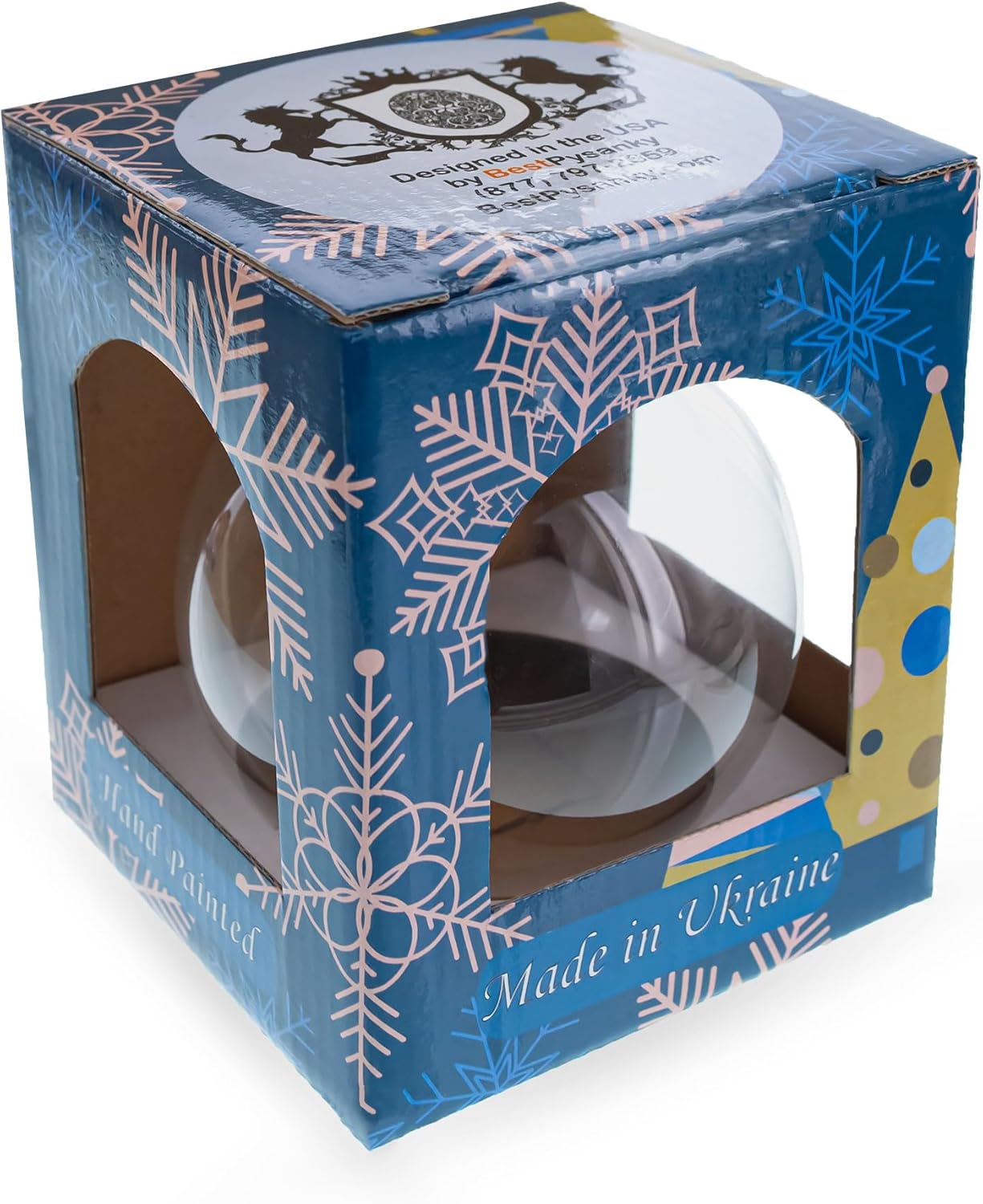 Coffee Lover Glass Ball Christmas Ornament 325 Inches