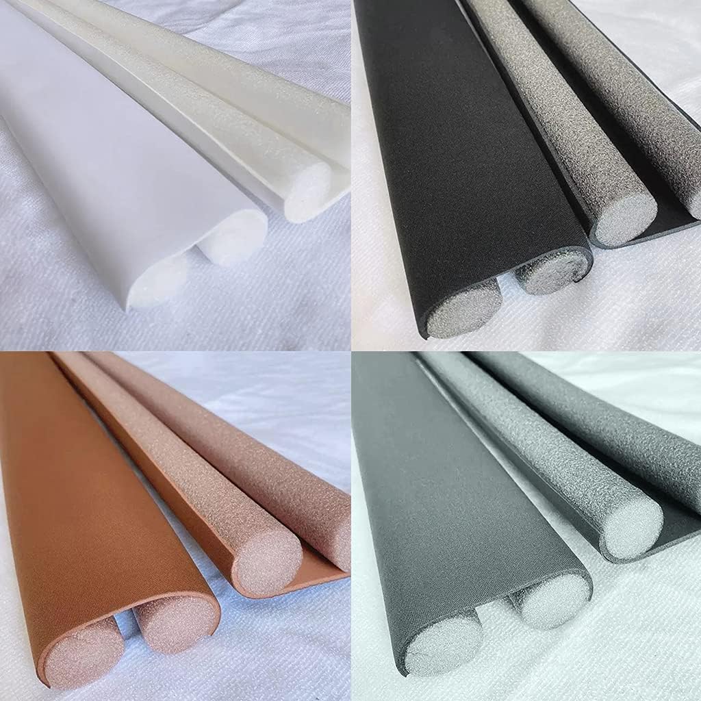 93cm Flexible Door Bottom Sealing Guard Black