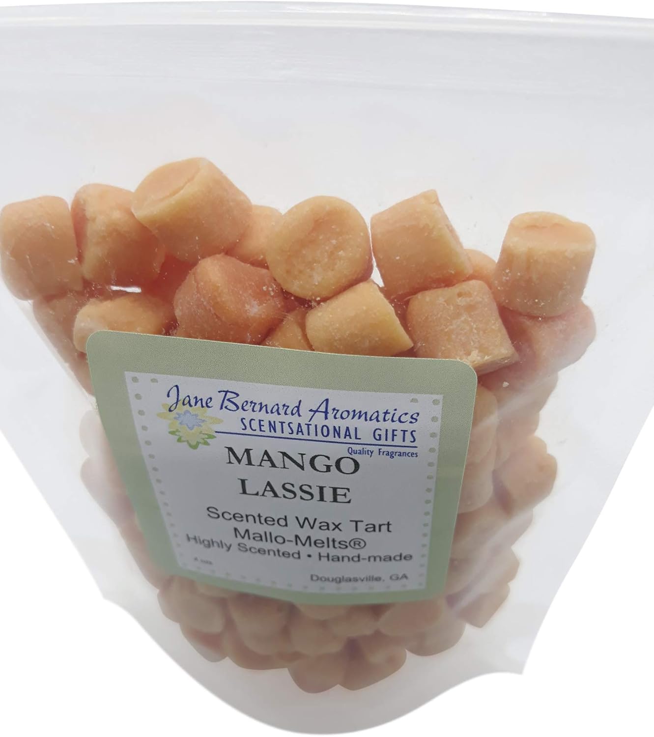 Jane Bernard Mango Lassie Tart Melts 4 Oz Bag