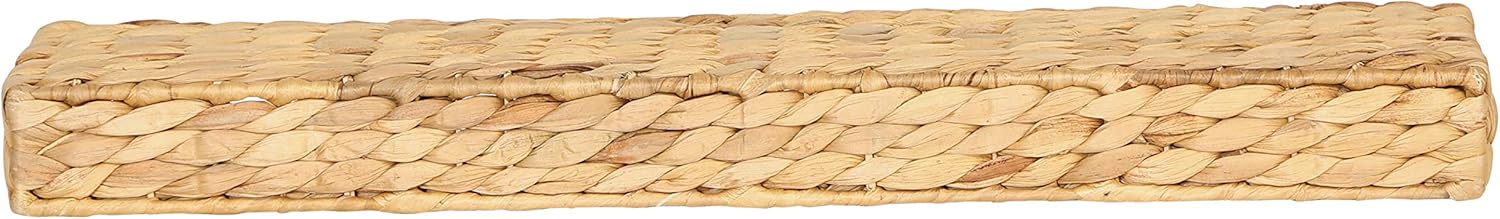 Creative Co Op Handwoven Water Hyacinth Floating Shelf