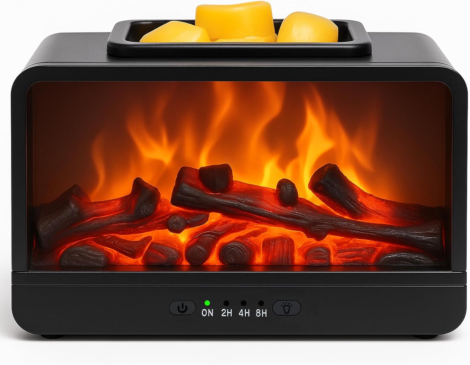MeplLivs Dynamic Flame Electric Wax Melt Warmer with PTC Technology