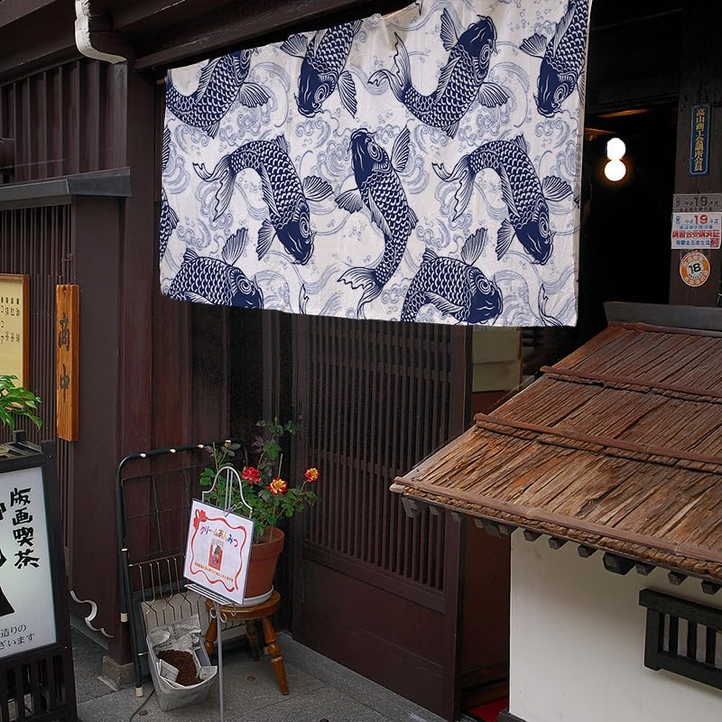 Konsilsa Japanese Curtain Panel No Drill No Rod Installation 140x70cm