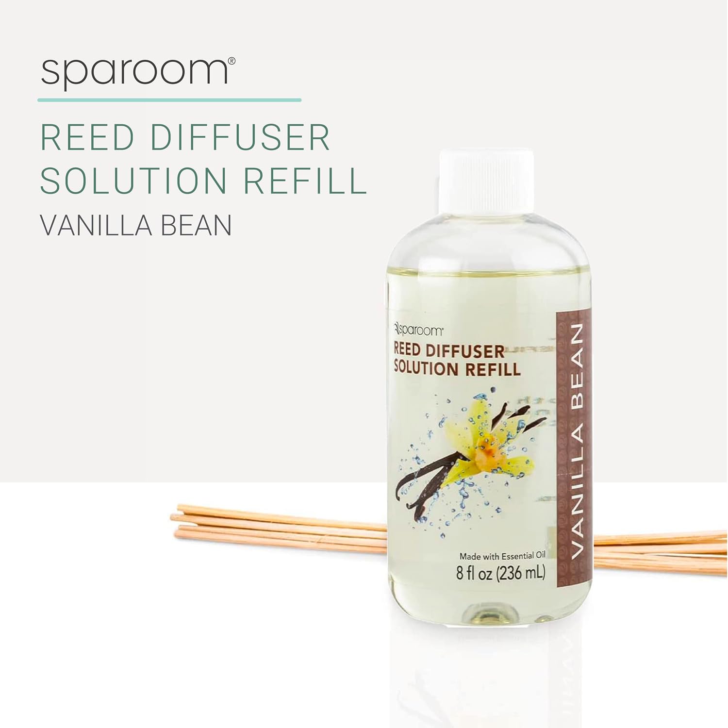 SpaRoom Reed Diffuser Oil Refill Vanilla Bean Scent