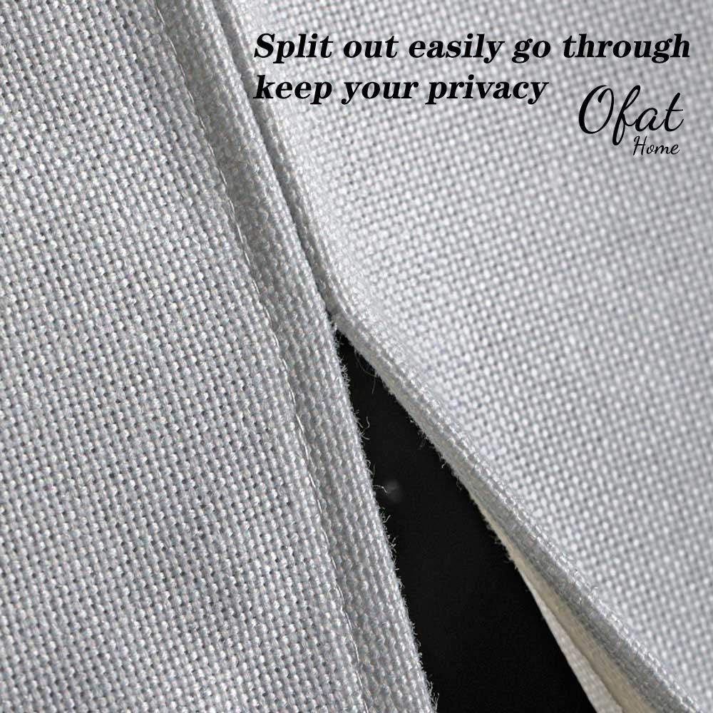 Ofat Home Chinese Traditional Door Curtain Panel