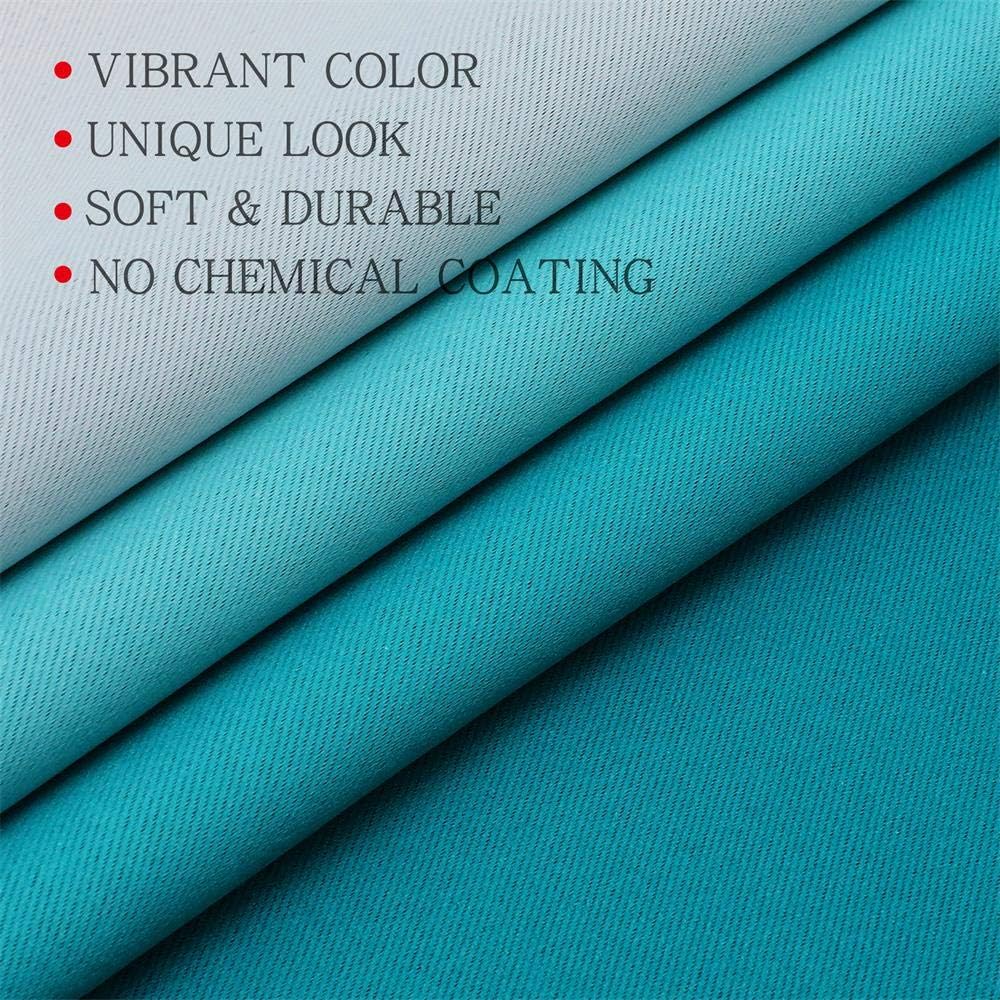 G2000 Ombre Blackout Curtains 2 Panels 63 Inch