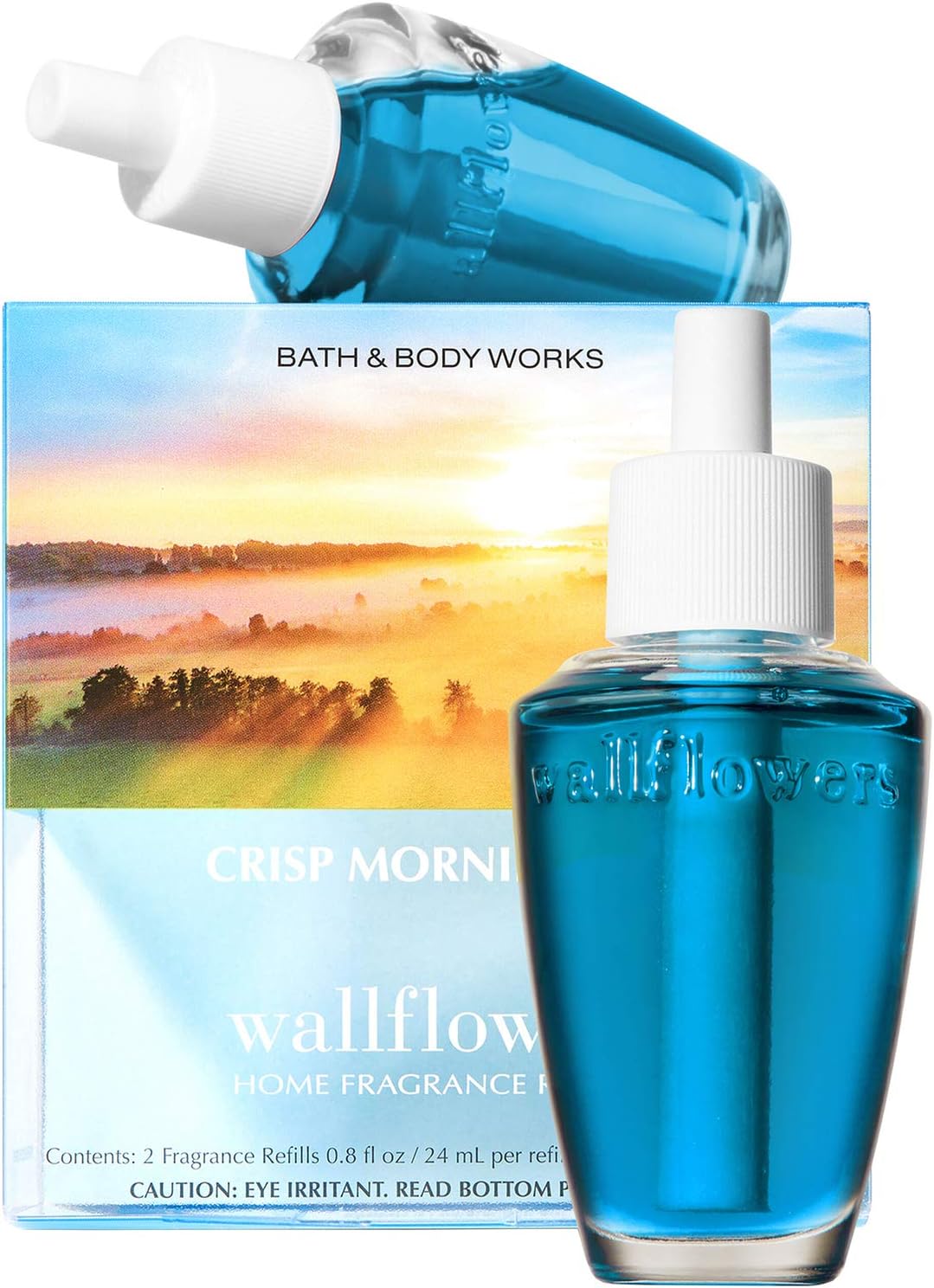 Bath and Body Works Crisp Morning AIR Wallflowers 2-Pack Refills