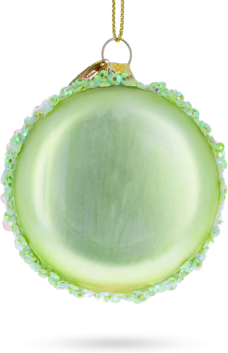 BestPysanky Delicious Macarons Blown Glass Christmas Ornament