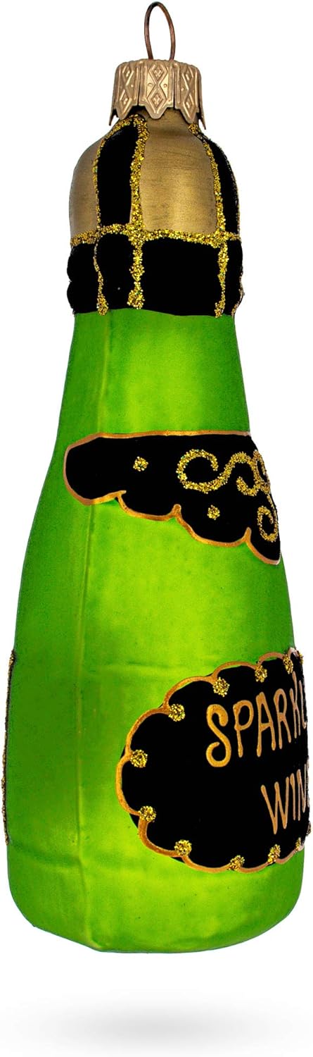 Sparkling Wine Champagne Glass Christmas Ornament