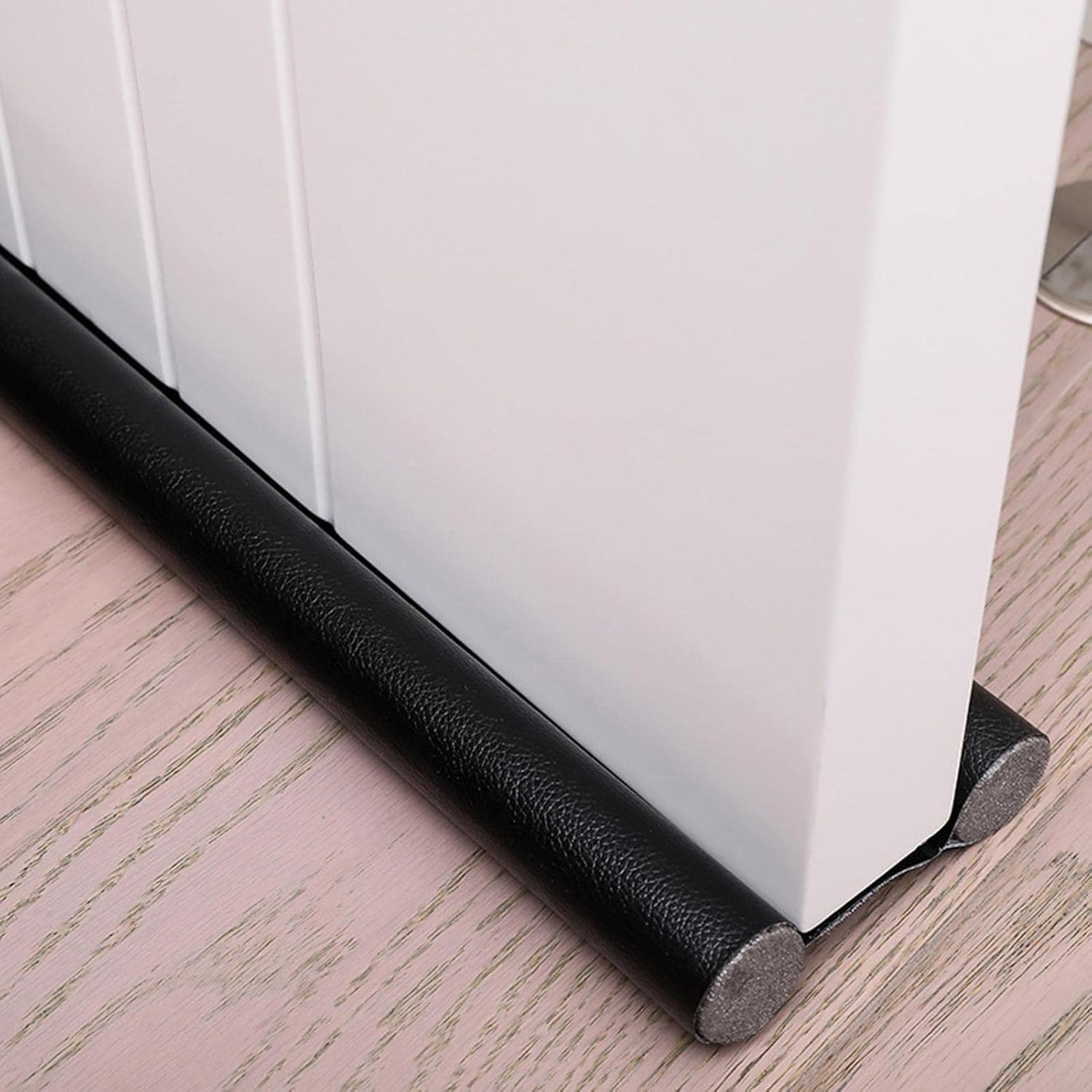 Adjustable Door Draft Stopper with Double Sided Protection