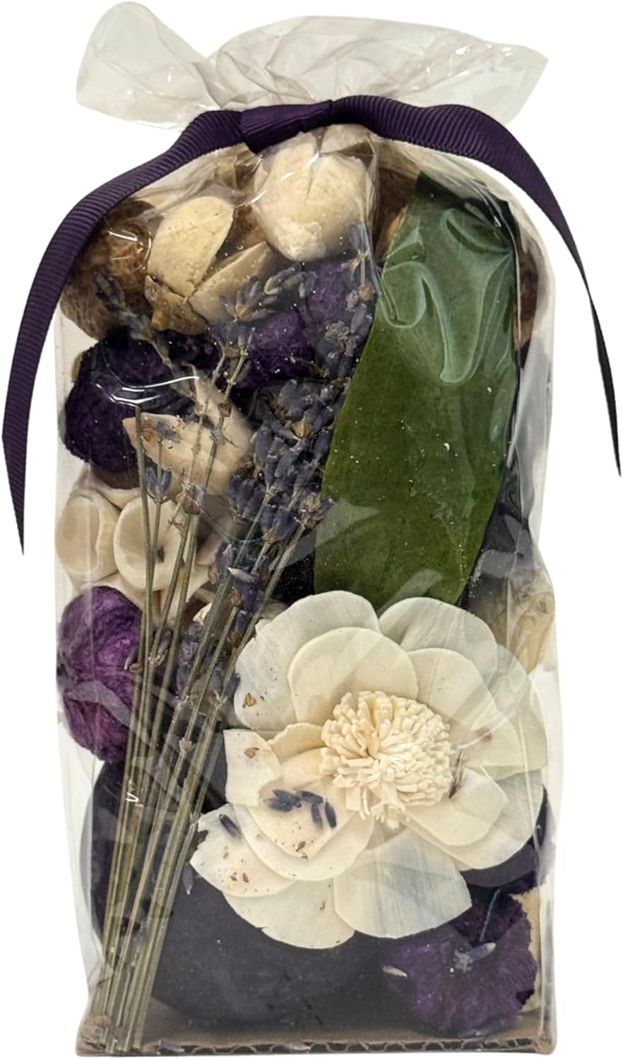 De La Terre Purple Lavender Fragrance Mini Potpourri Bag Decor