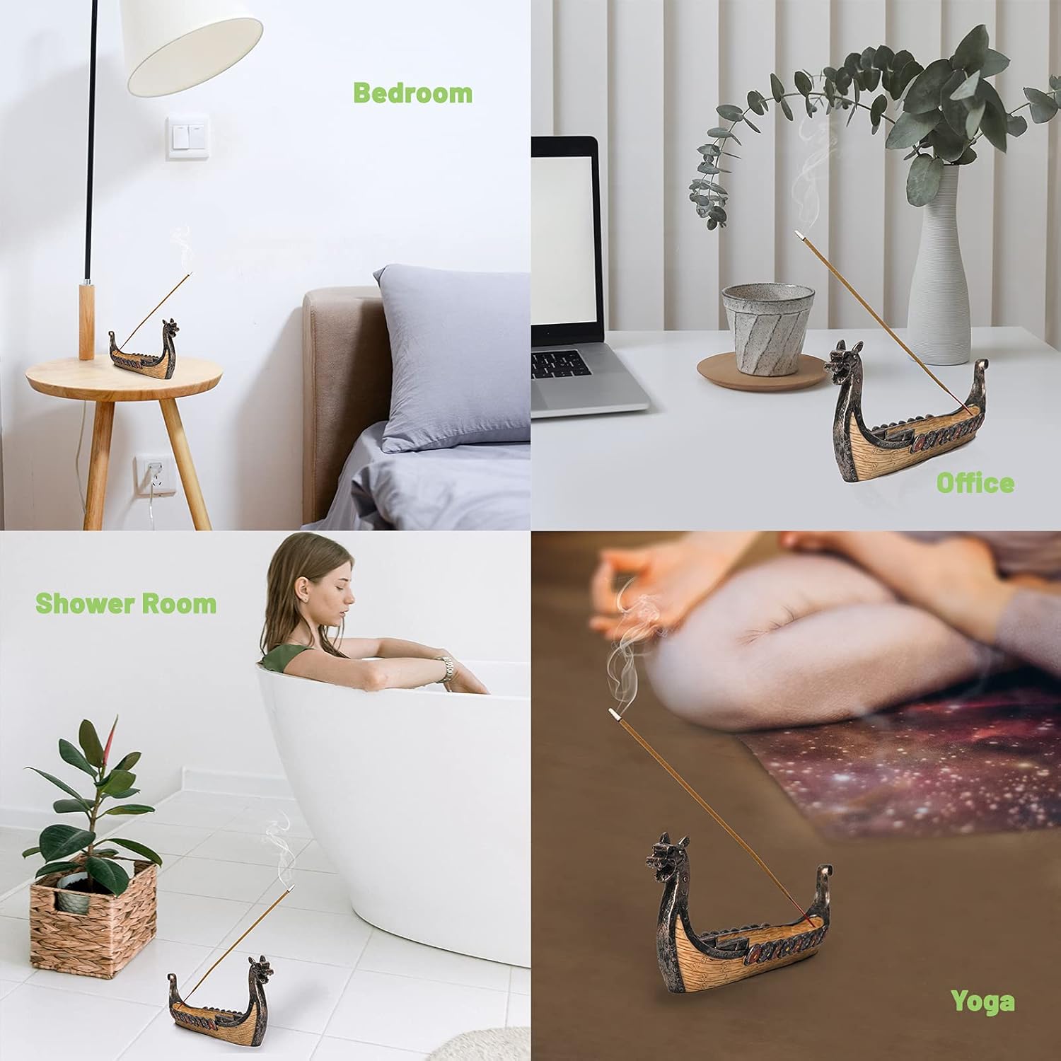 Retro Dragon Incense Stick Holder for Home Decor